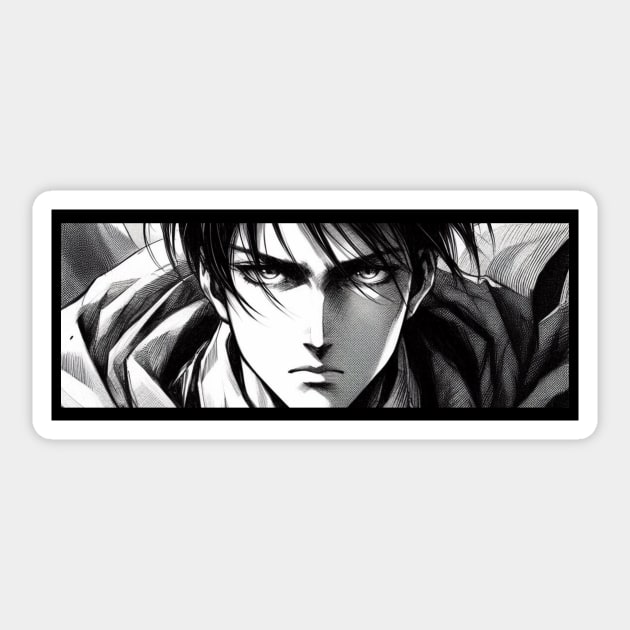 Levi Ackerman (Shingeki No Kyojin) Sticker by AnimeArtisan